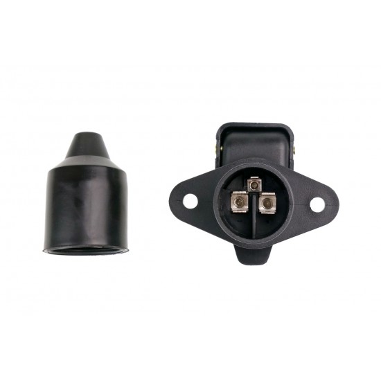 Priză electrică cu 3 pini, remorci