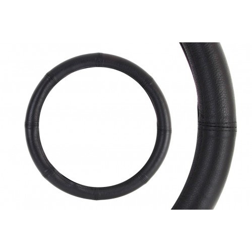 Husă volan, piele naturală, M, 35-37