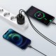 Priză de alimentare, Baseus Compact Quick Charger, USB, USB-C, 20W negru
