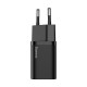 Priză de alimentare, Baseus Super Si Quick Charger, 1USB C, 20W, negru