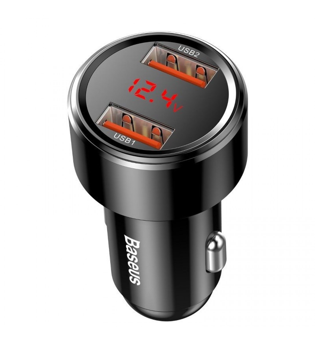 Incarcator de masina, Baseus Magic, USB 3.0, 45W, negru Incarcator de masina, Baseus Magic, USB 3.0, 45W, negru