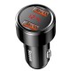 Incarcator de masina, Baseus Magic, USB 3.0, 45W, negru Incarcator de masina, Baseus Magic, USB 3.0, 45W, negru