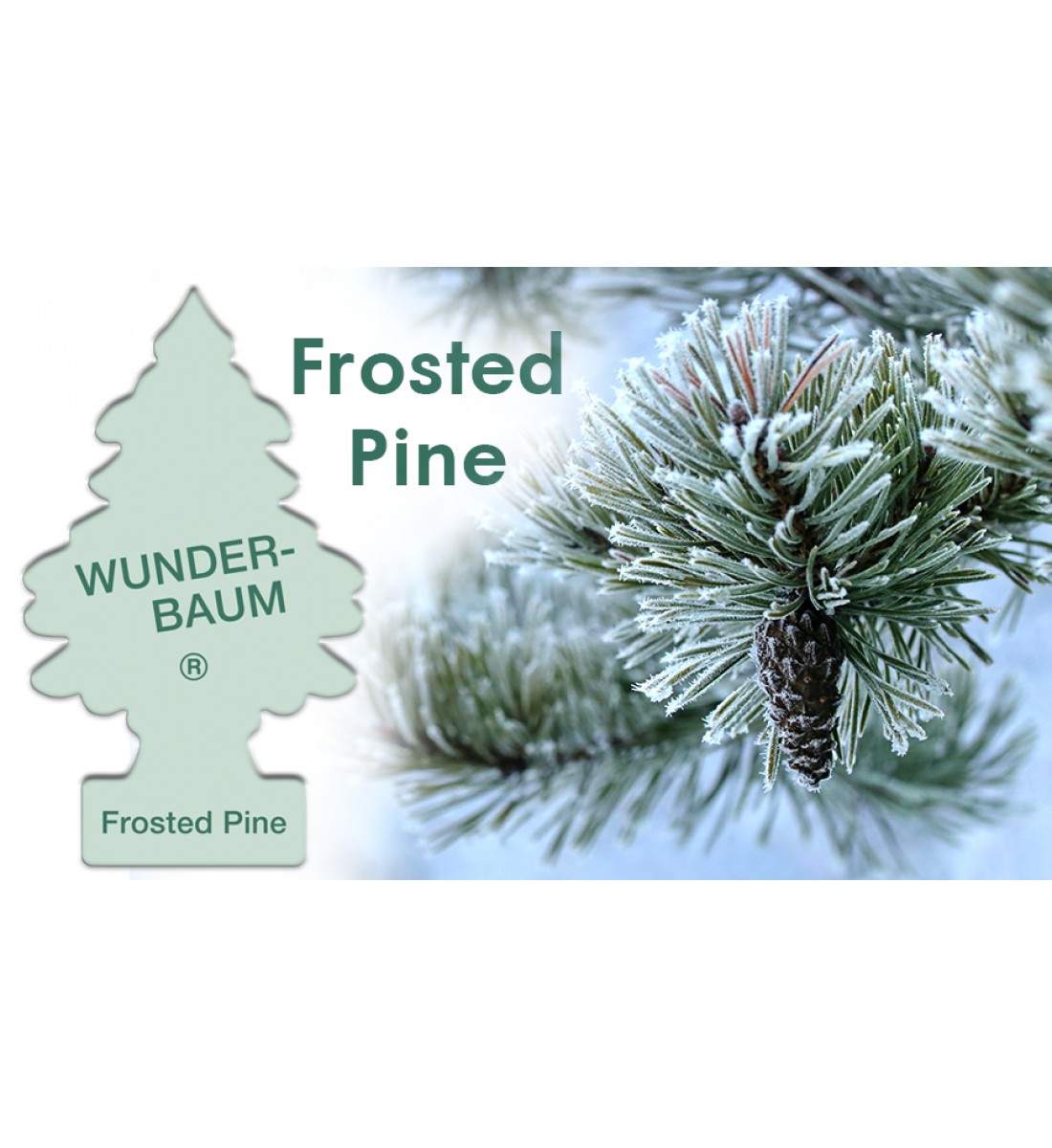 Odorizant auto, Wunder Baum - Pin înghețat Odorizant auto, Wunder Baum - Pin înghețat