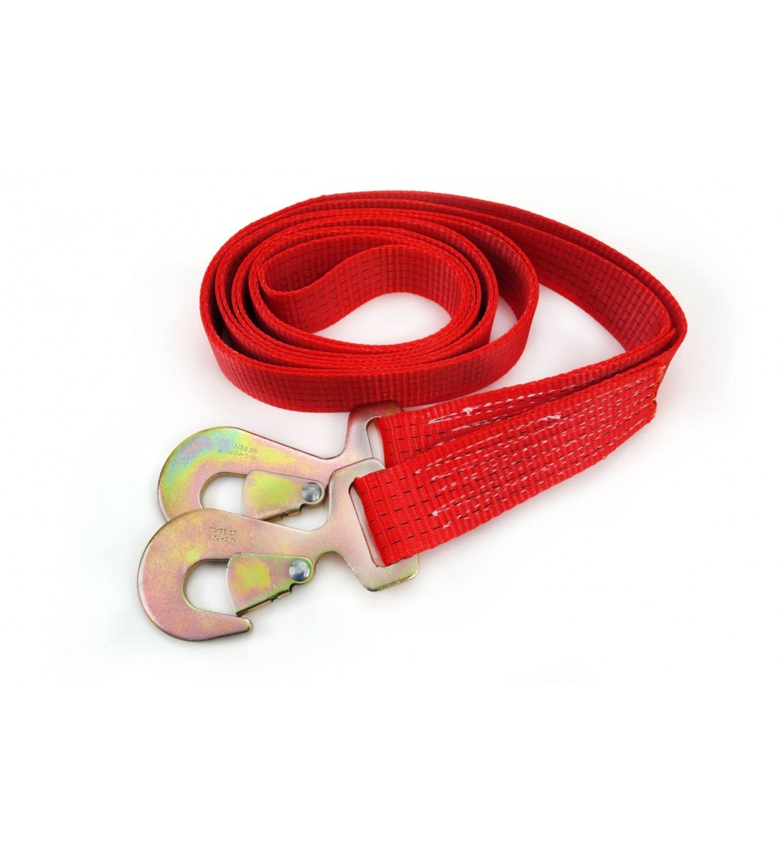 Chinga tractare, 4,5 T, 4500kg, 35mm, 4m, cârlig + cârlig Chinga tractare, 4,5 T, 4500kg, 35mm, 4m, cârlig + cârlig
