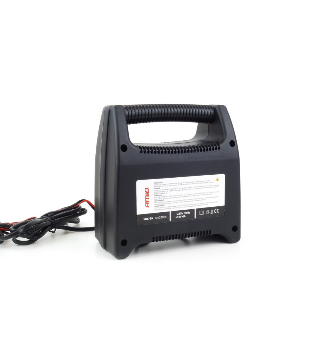 Redresor, încărcător de baterii 6A, 12V AMiO SBC-6A Redresor, încărcător de baterii 6A, 12V AMiO SBC-6A