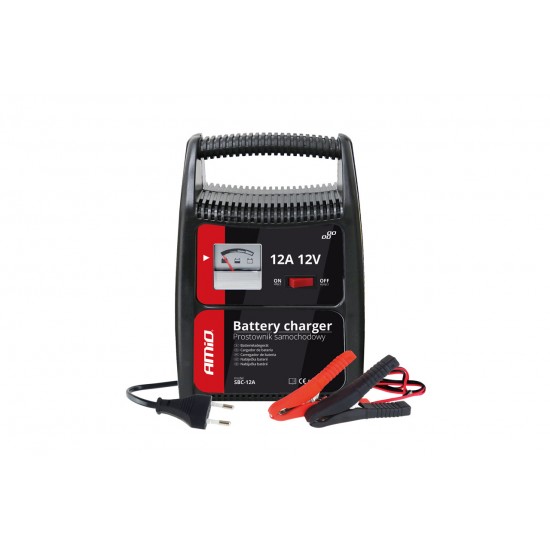 Redresor, încărcător de baterii 12A, 12V AMiO SBC-12A Redresor, încărcător de baterii 12A, 12V AMiO SBC-12A