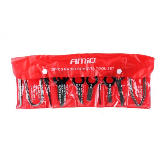 Extractoare radio, oțel zincat, 20 buc