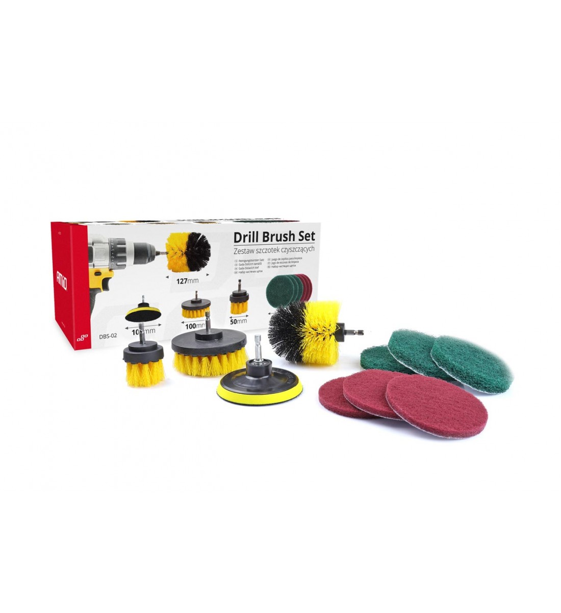 Set de perii de curățare, 10 bucăți Set de perii de curățare, 10 bucăți