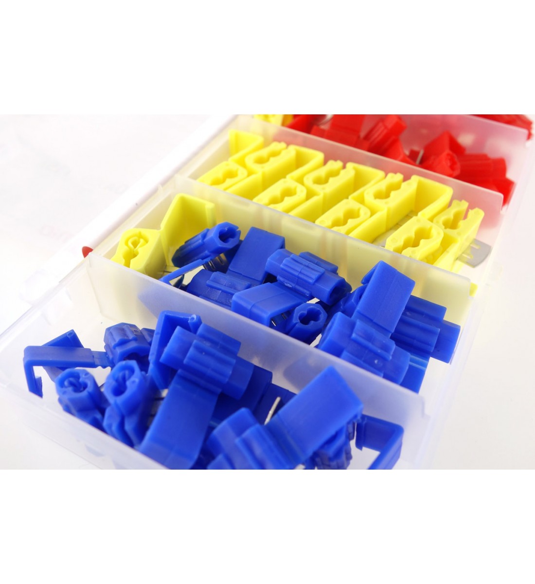 Conectori electrici rapizi, mix, cutie de 50 buc Conectori electrici rapizi, mix, cutie de 50 buc