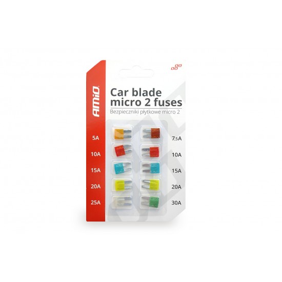 Siguranțe auto micro, 10 buc Siguranțe auto micro, 10 buc