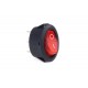 Întrerupător, oval, roșu 12V, 230V cu iluminare Întrerupător, oval, roșu 12V, 230V cu iluminare