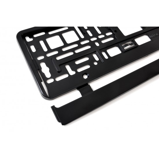 Suport numar, negru, L, 53 x 13 cm, (în vrac, fără ambalaj)