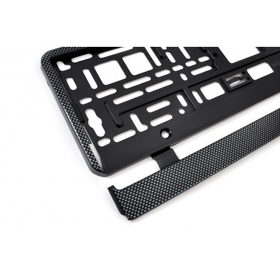 Suport numar, carbon, 53 x 13 cm