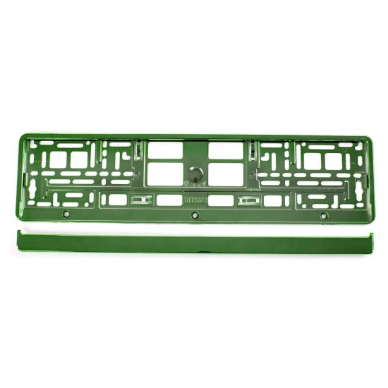 Suport numar, verde, 53 x 13 cm