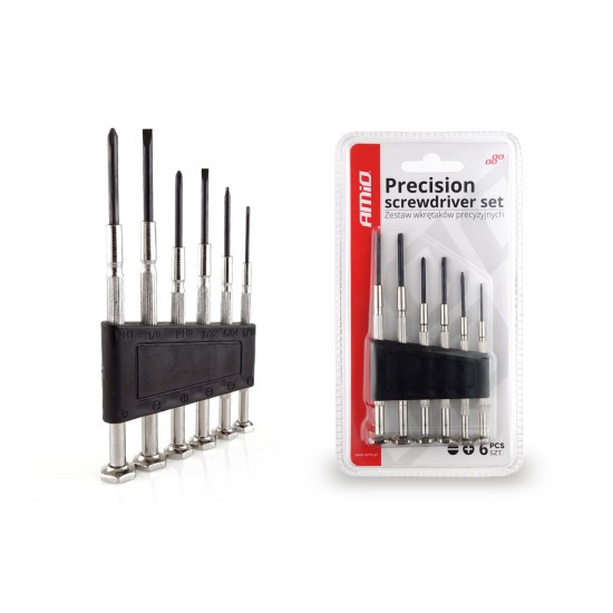 Set de șurubelnițe, de precizie, 6 bucati