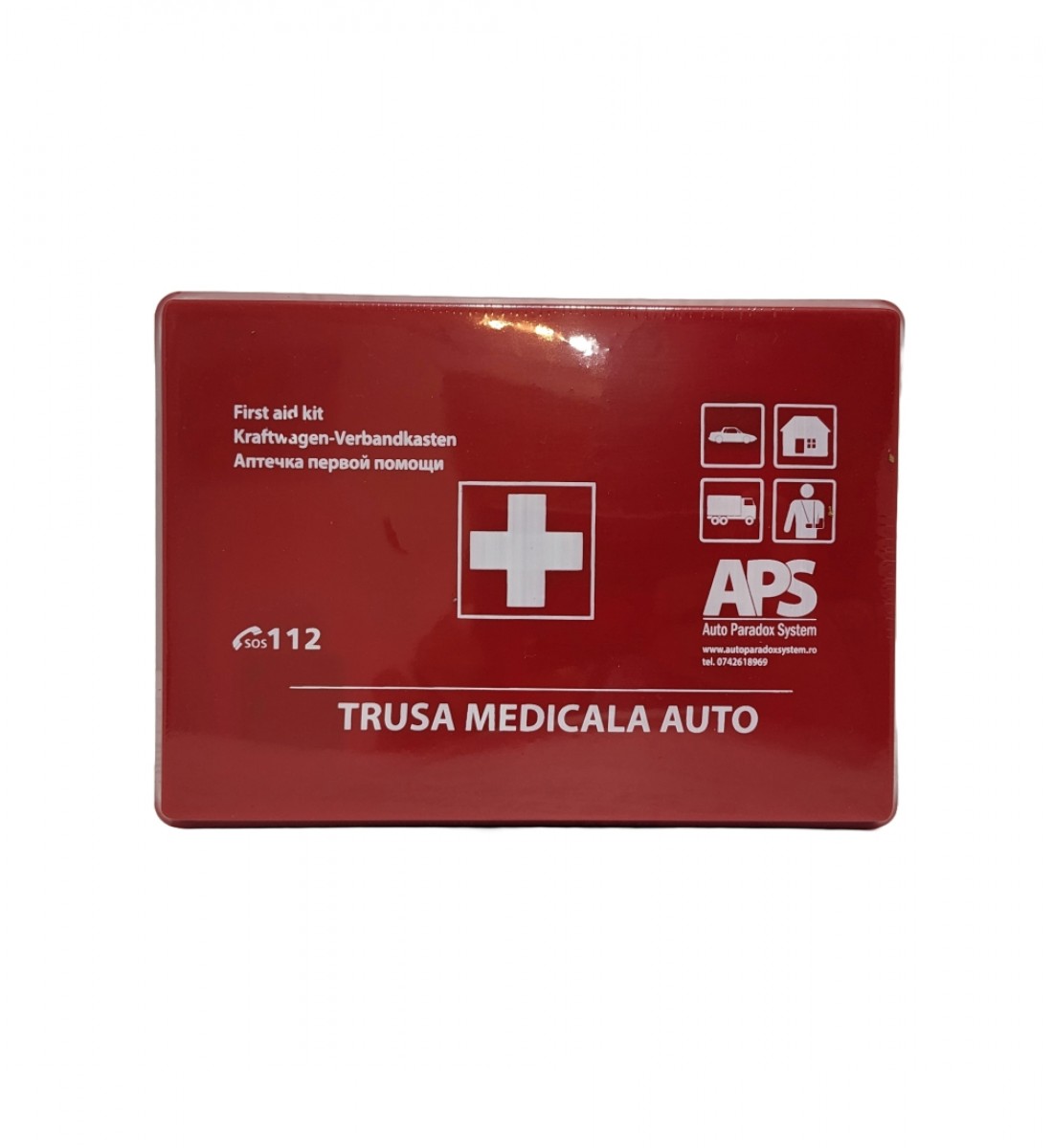 Trusa Medicala de Prim Ajutor cu Dispozitiv de Resuscitare - Mini - Rosie Trusa Medicala de Prim Ajutor cu Dispozitiv de Resuscitare - Mini - Rosie