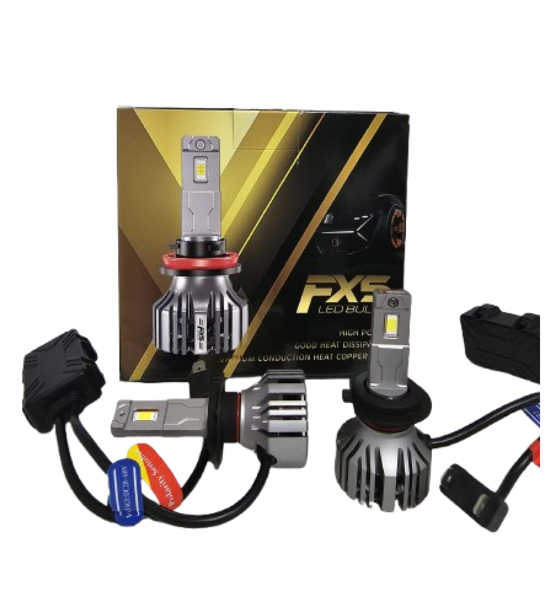 Produs - Set 2 becuri Led auto F5X-H7 -24V , Pentru camion - AutoParadoxSystem.ro