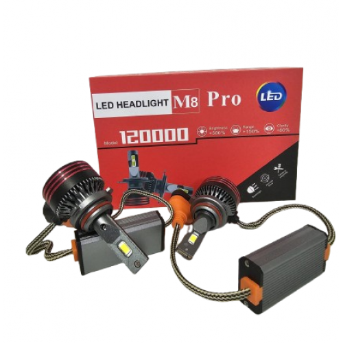 Set doua LEDURI auto M8-HB3, 9005  12/24V  CANBUS