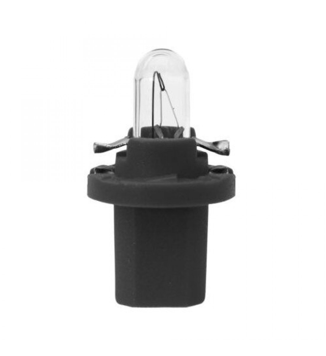 Bec halogen T5 B8.5D 12V 12W negru