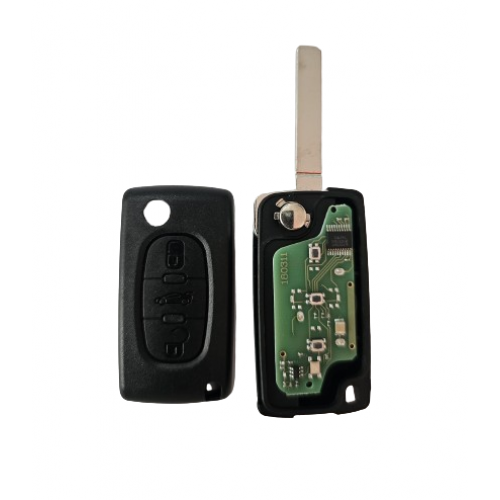 Cheie completa Peugeot 3 butoane cu electronica ASK-0523