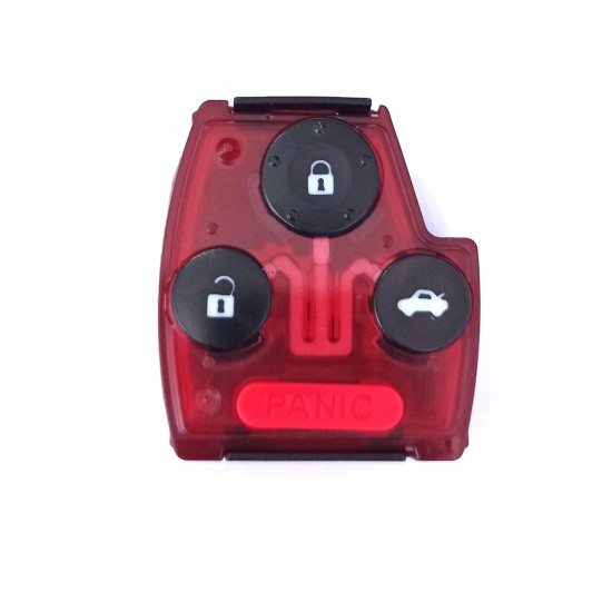 Butoane pentru cacasa cheie Honda 3+1 but culoare rosie