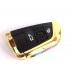 Carcasa cheie Bmw Smart 3 butoane negru cu auriu