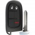 Carcasa cheie Fiat Smart Key 2+1 buton panica