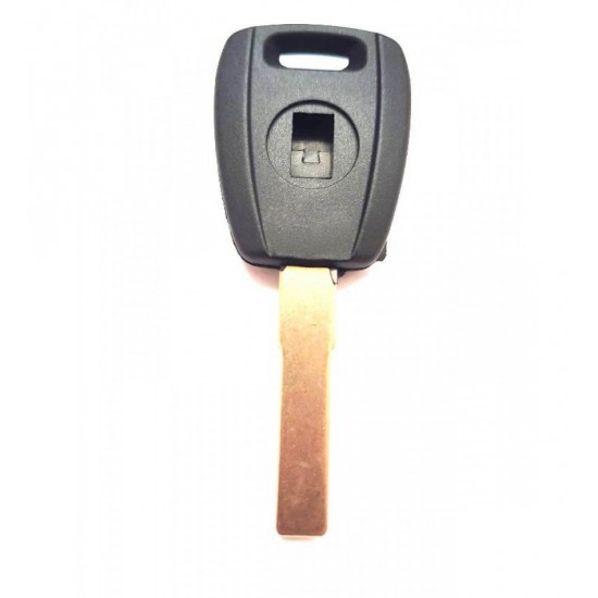 Carcasa cheie Fiat transponder cu cip T5 sticla neagra Carcasa cheie Fiat transponder cu cip T5 sticla neagra