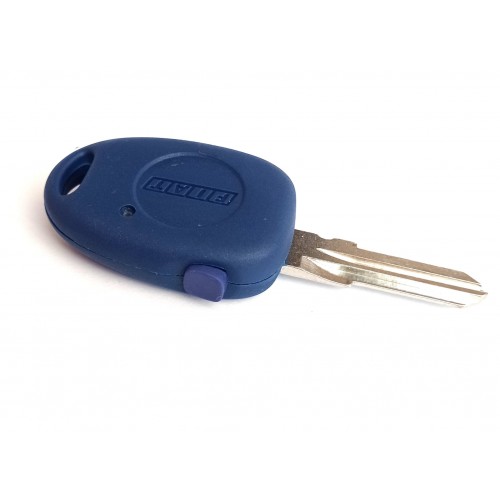 Carcasa cheie Iveco albastra cu buton albastru