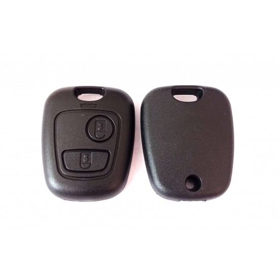 Carcasa cheie Peugeot 206, 2 but, fara lamela Carcasa cheie Peugeot 206, 2 but, fara lamela