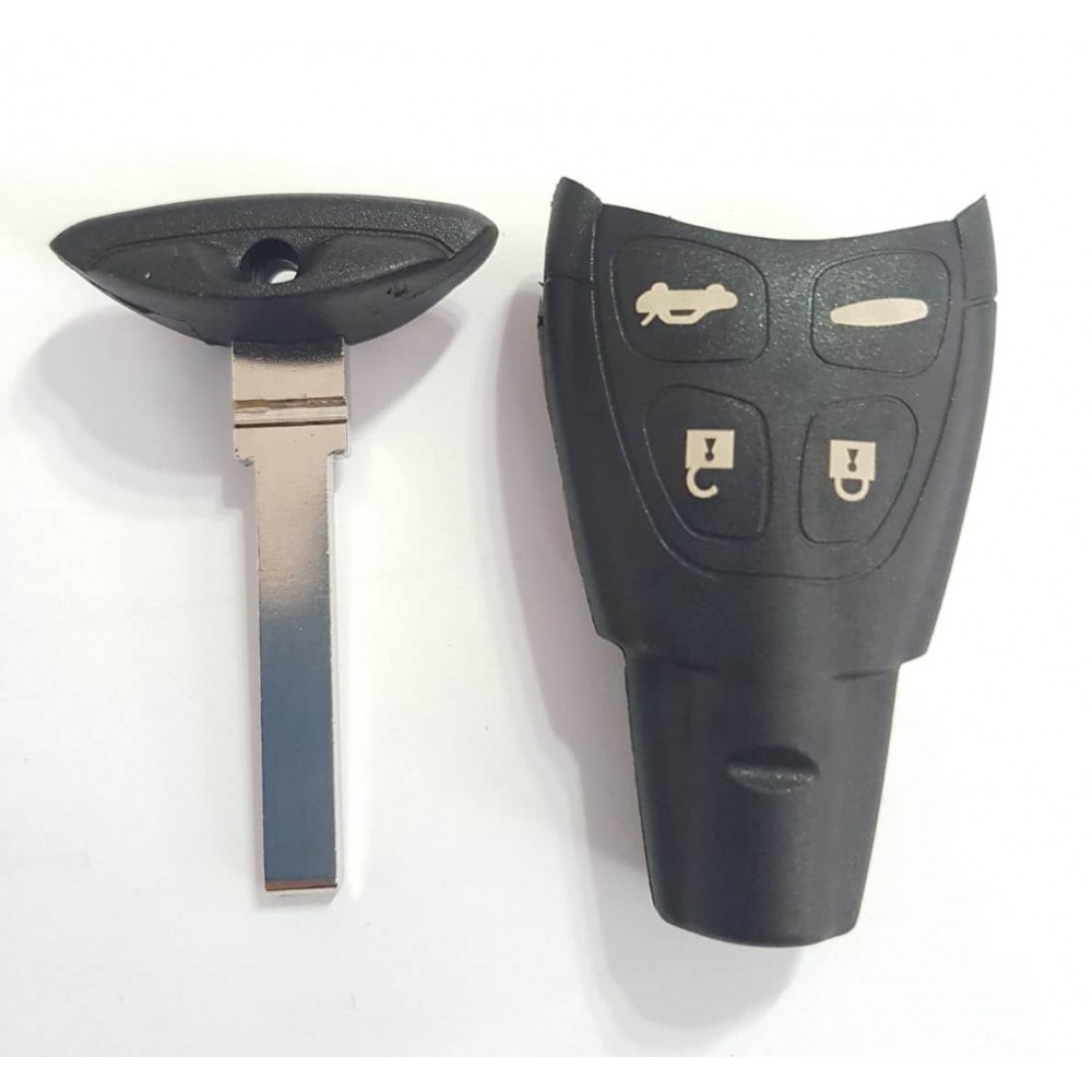 Carcasa Cheie Saab 4 butoane smart cu lamela