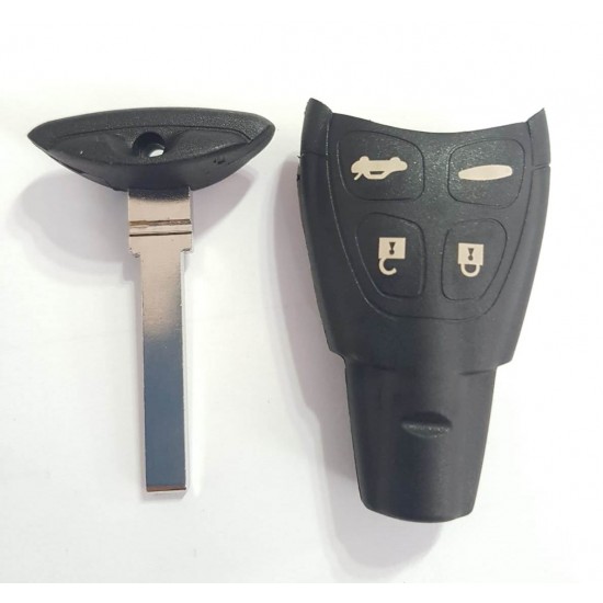 Carcasa Cheie Saab 4 butoane smart cu lamela