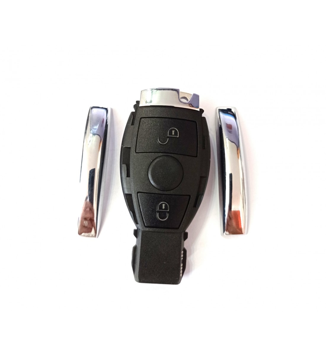 Carcasa Cheie Smartkey Mercedes S-class 2 but cromat Carcasa Cheie Smartkey Mercedes S-class 2 but cromat