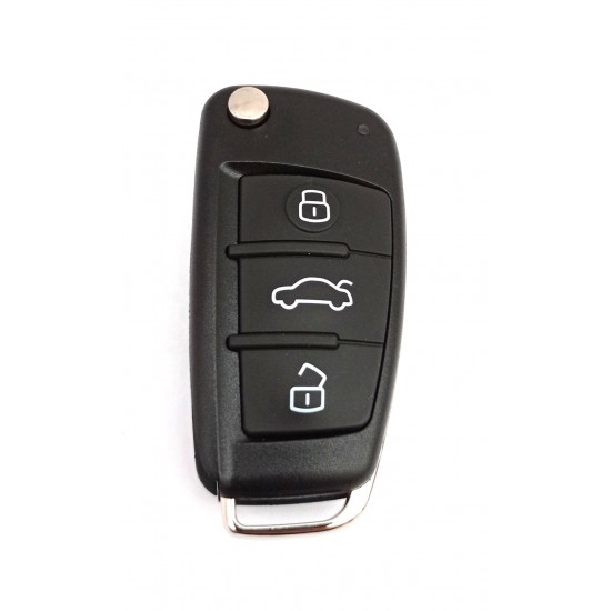 Cheie Audi 3 but completa cu electronica si cip 433 mhz KD600 Cheie Audi 3 but completa cu electronica si cip 433 mhz KD600