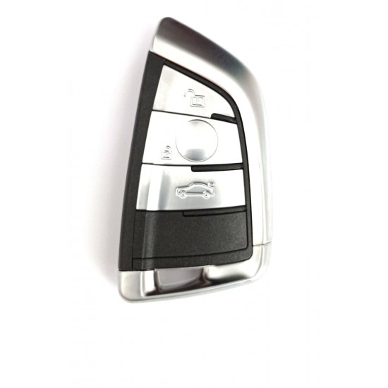 Cheie completa BMW Keyless-go, 3 but, 434 MHZ, model cromat Cheie completa BMW Keyless-go, 3 but, 434 MHZ, model cromat