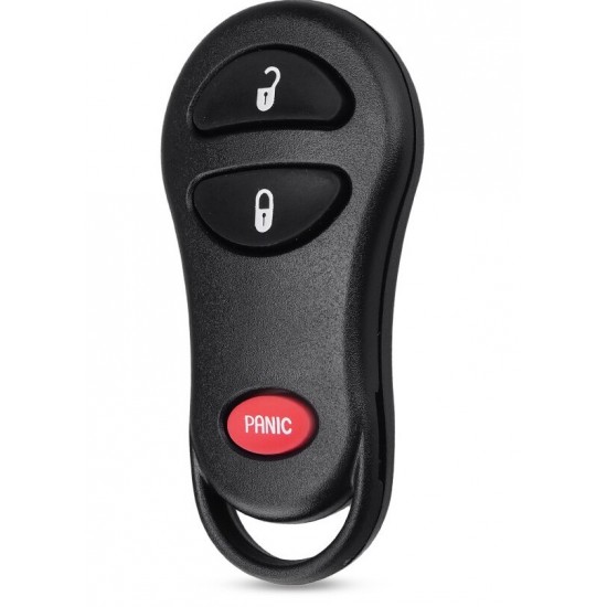 Cheie completa Chrysler 2+1 but de panica cu electronica  433 Mhz