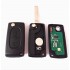 Cheie completa Peugeot 2 but cu electronica ASK 0536