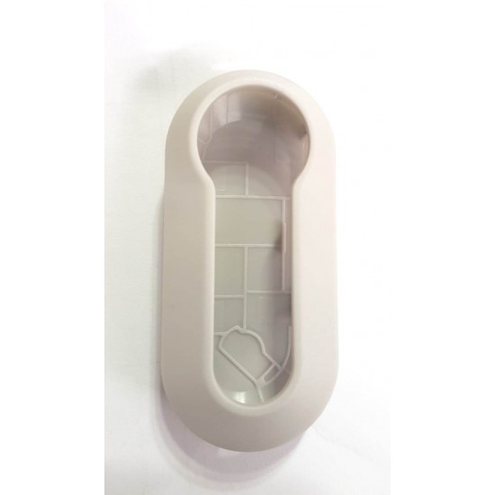 Husa pentru cheie Fiat gri deschis Husa pentru cheie Fiat gri deschis