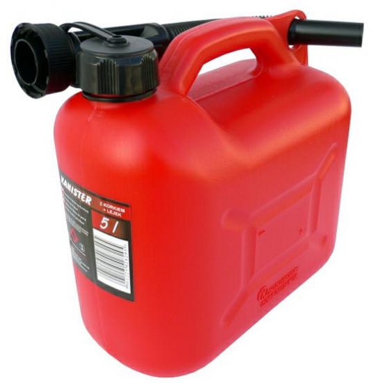 Canistra de combustibil 5L Rosie  Canistra de combustibil 5L Rosie