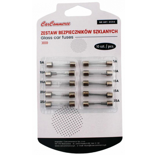 SET SIGURANTE STICLA 32 mm - 10 buc.