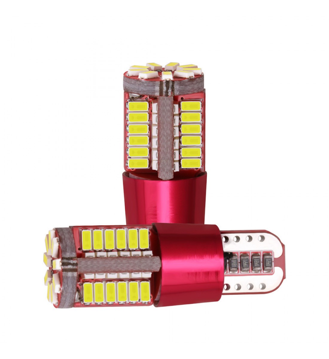 Set 2 becuri auto W5W/ T10- 57 smd CANBUS-alb Set 2 becuri auto W5W/ T10- 57 smd CANBUS-alb