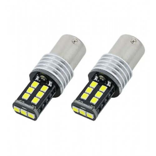Set 2 becuri auto 1156 /P21-15 SMD