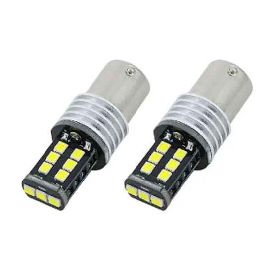 Set 2 becuri auto 1156 /P21-15 SMD Set 2 becuri auto 1156 /P21-15 SMD