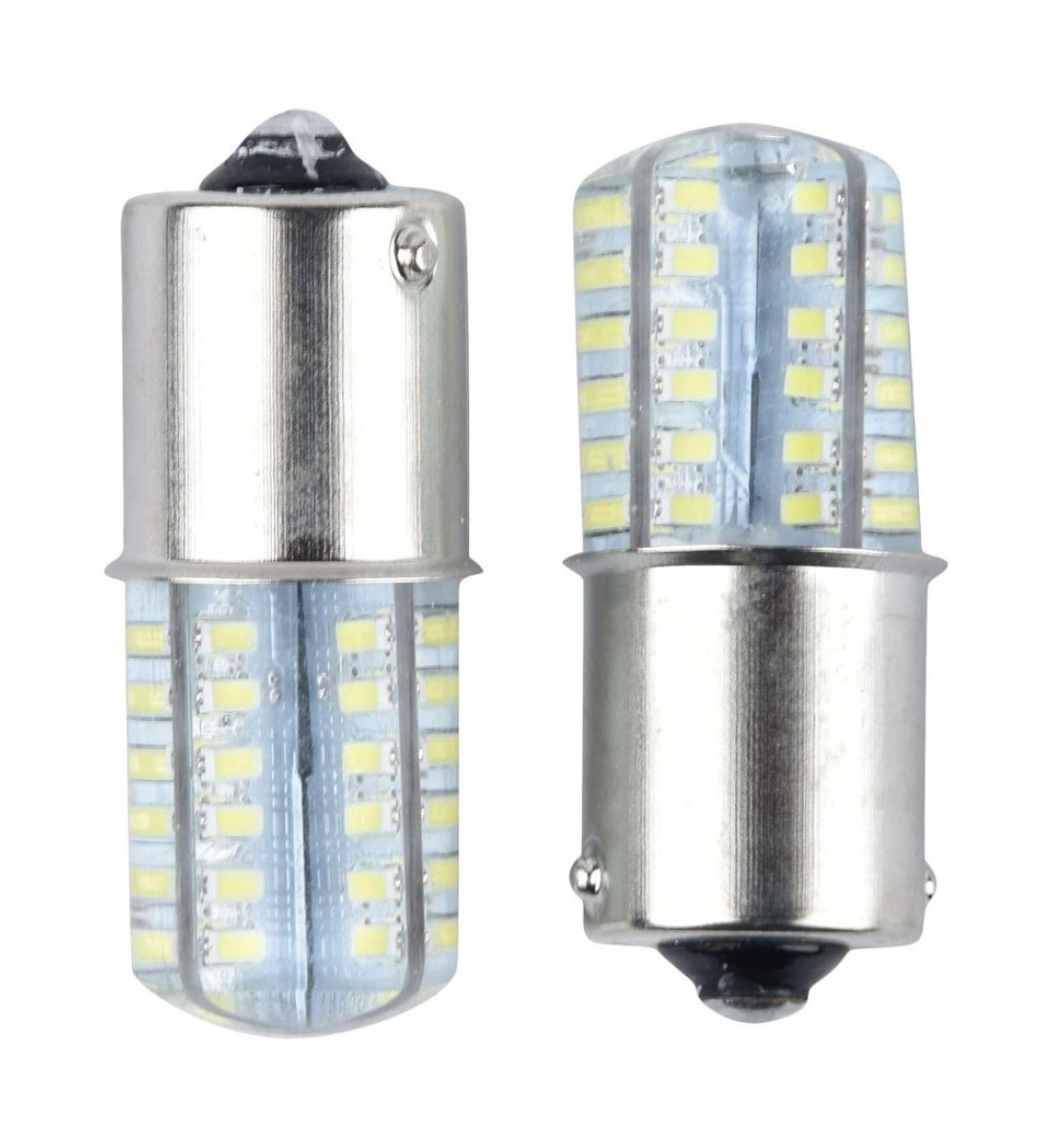 Set 2 becuri auto 1156/P21- 48 3014 SMD