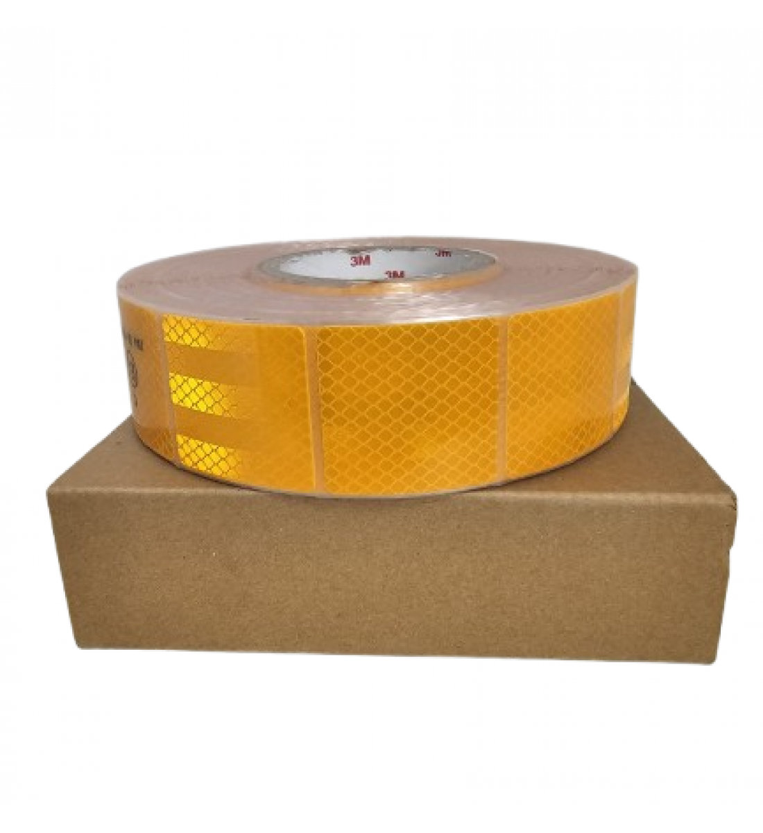 Banda reflectorizanta intrerupta galbena 3 M Banda reflectorizanta intrerupta galbena 3 M