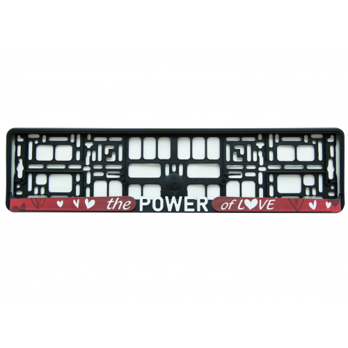 Suport numar de inmatriculare 4D-POWER