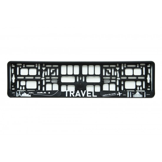 Suport numar de inmatriculare 4D-TRAVEL Suport numar de inmatriculare 4D-TRAVEL