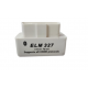 Interfata diagnoza Bluetooth ELM 327 OBD II, v2.1 alba