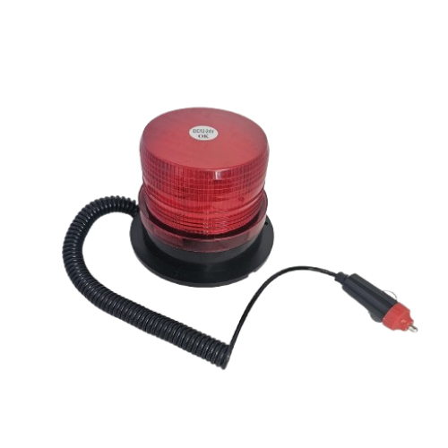 GIROFAR AUTO, LUMINĂ ROSIE, MAGNETIC, 12- 24V