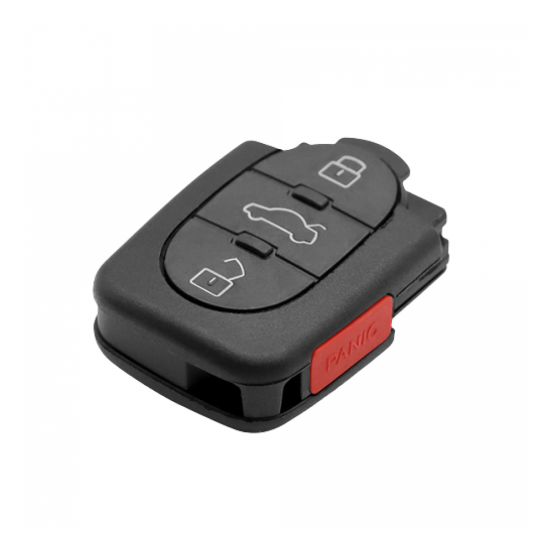 Carcasa cheie Audi 3 butoane, cu buton panica